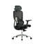 Polyester Office Chair with Headrest-411229495