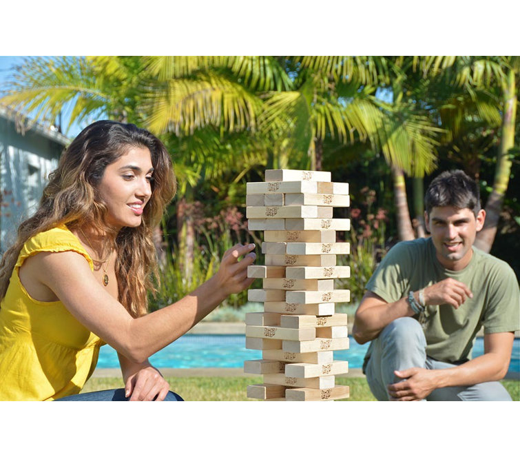 Large Jenga® GIANT™ GenuineHardwood Game