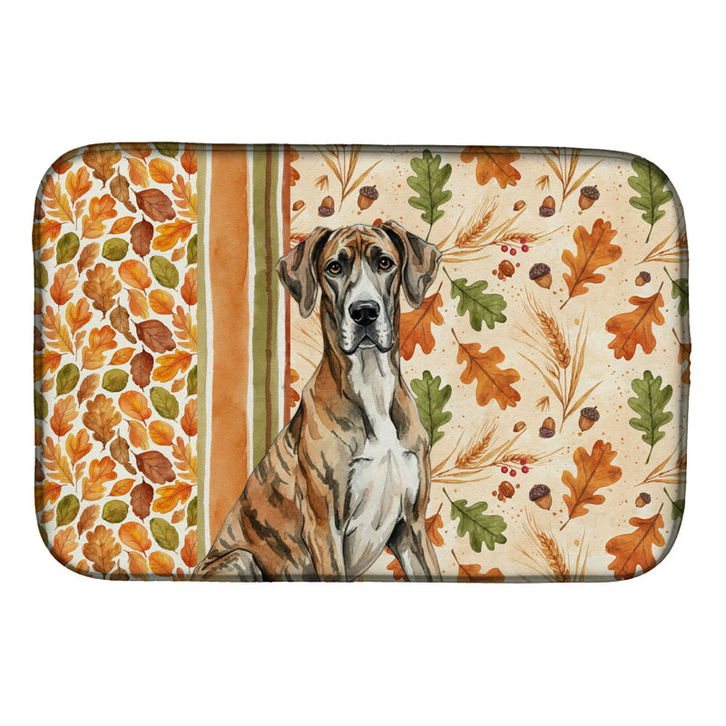 Tapis de séchage Brindle Great Dane Heirloom