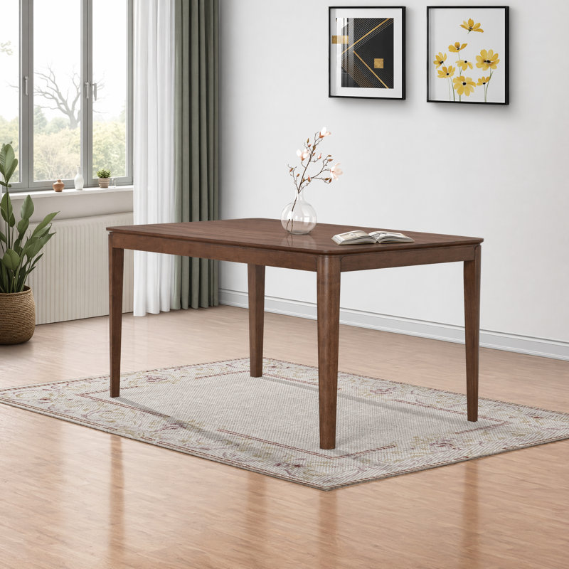 Bristol Wood Dining Table, Walnut
