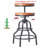 Javin 2 - Person Pine Solid Wood Top Four Leg Dining Set