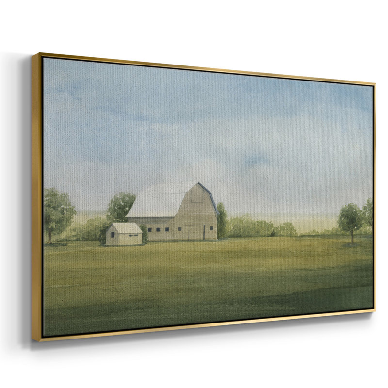 «Grove Farm II», reproduction sur toile encadrée, H 25 po x l 37 po x P 2 po, Or