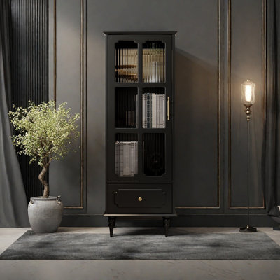 American Style Enclosed Bookcase