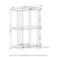 Tablette de présentation Turn-N-Tube, bibliothèque à livres ovale à 3 niveaux, tablettes de rangement à bords doux et tablettes ouvertes, assemblage sans outils, pour l'organisation et le rangement, salon, bureau personnel, chêne Bauhaus-588483160