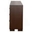 Commode 6 tiroirs Polk Cappuccino