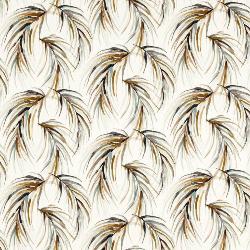 Alvaro Fabric, Honey/Slate/Topaz