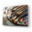  «Brushes Palette» par Andreas Magnusson, art mural en verre acrylique, 24 po x 16 po-1039874875