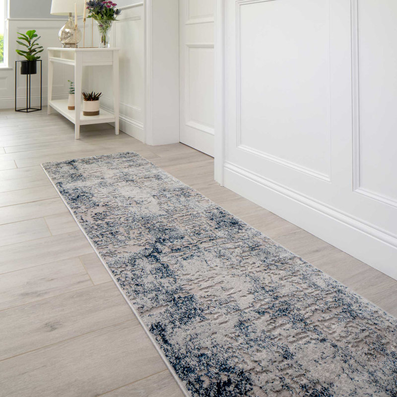 Hargimont Abstract Area Rug, Runner 60 x 240cm