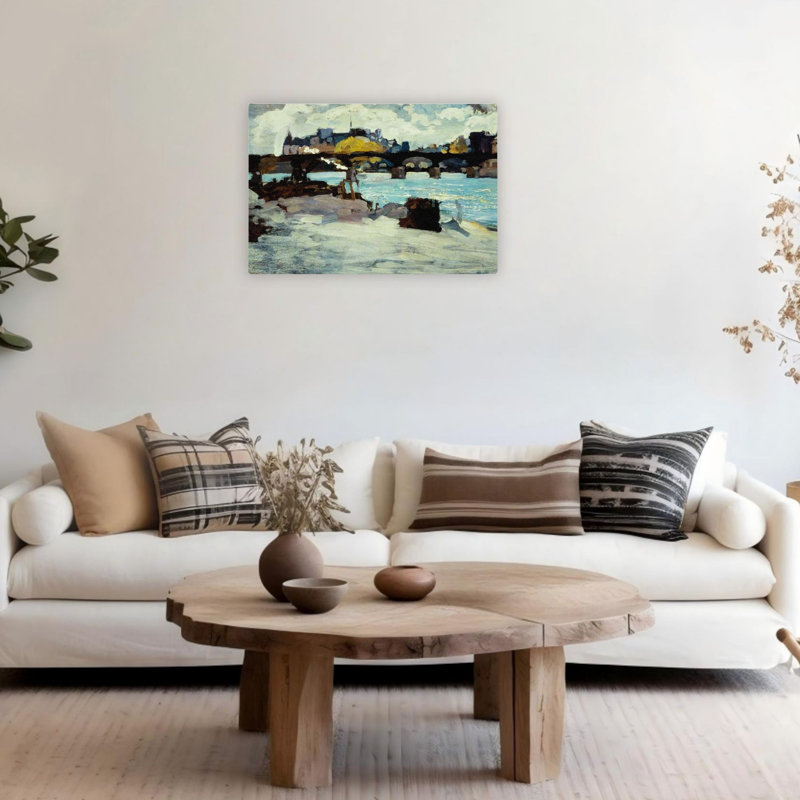 Impression sur toile 24 x 20 po Rustic Blue