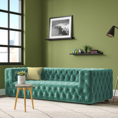 Couey 91'' Velvet Sofa