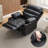 Extra Wide PU Leather Manual Recliner w/Massage & Heat, 350Lb Capacity, 3 Colors-1368383592
