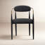 Ayliana Fabric Arm Chair Dining Chair-1299927412