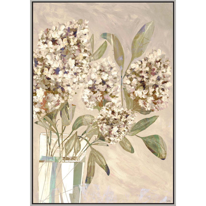 Romance II Print by Lori Dubois, Silver Floater Framed, 61" H x 44" W