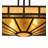 Glass Semi Flush Mount