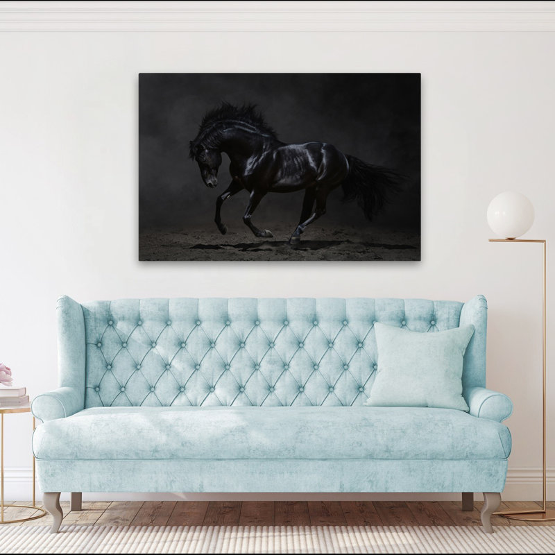 Onyx - photographie, animaux, chevaux, art, H 40 po x l 60 po