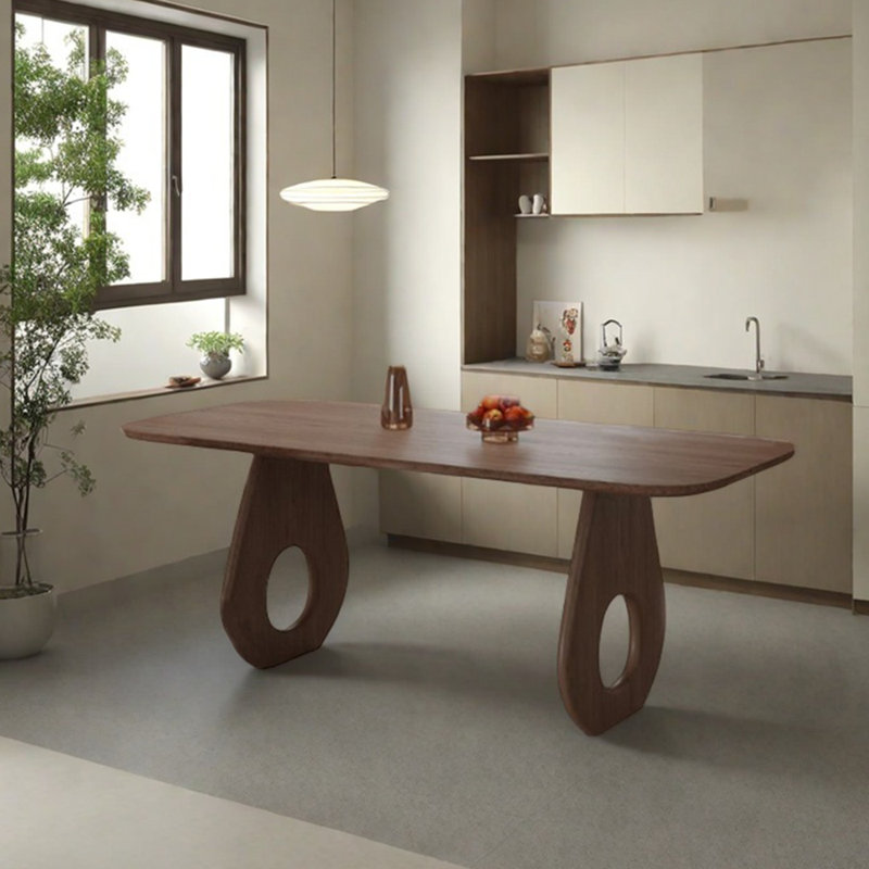Table de salle à manger élégante et durable, H 29,53 po x L 70,87 po x l 31,5 po