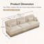 Canapé 3 places en chenille Comfy-1643017431