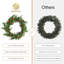 Polyethylene 100cm Wreath