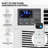 12,000 BTU 115V Window Air Conditioner, Cools up to 450 Sq.Ft., Window AC Unit with Remote Control