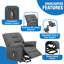 Large fauteuil inclinable électrique lève-personne électrique en microfibre Armard Soft-89360529