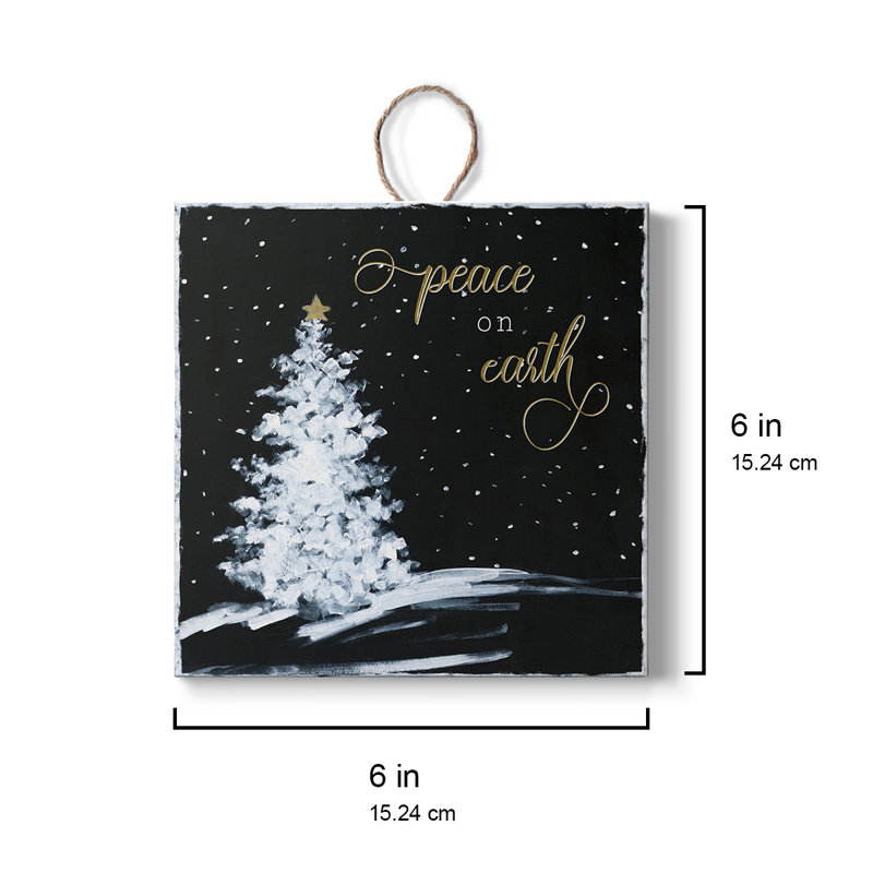Ornement photo de Noël suspendu