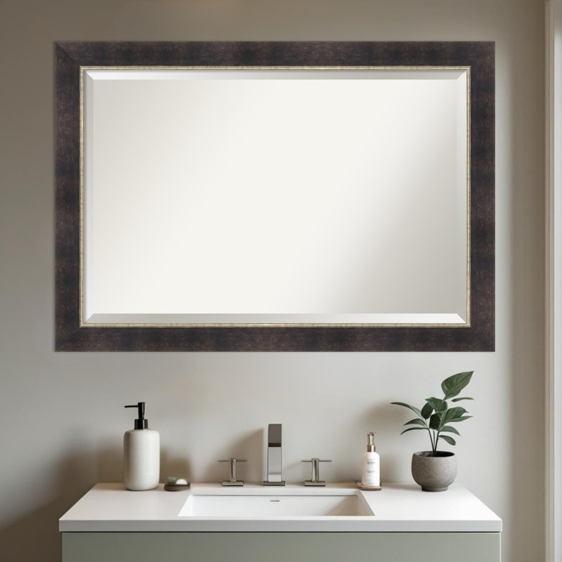 Miroir mural de salle de bain Odin, 28,75 po x 22,75 po