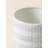 Elayna Ceramic Planter with Wood Stand-1800423403
