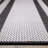 Colaine Gray Stripes High-Traffic Stain Resistant Carpet-881938317