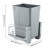 Pullout Trash Can for Kitchen Cabinets, 35 QT Garbage Waste Recycling Bin, Under Mount Waste Container, Under Counter, Featuring Heavy-Duty Metal Soft Close Sliding System and Door Kit