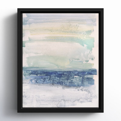 Louella Gulf Shores by Sally Swatland - Floater Frame Painting on Canvas