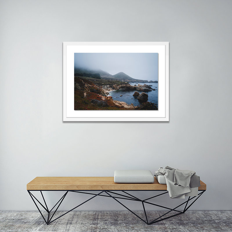 Beautiful Fog Print by Brannon Naito, White, 18" H x 24" W x 1.5" D