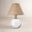Giorgio Crystal Mini Lamp (Natural Brass with Rattan Shade)-105806275