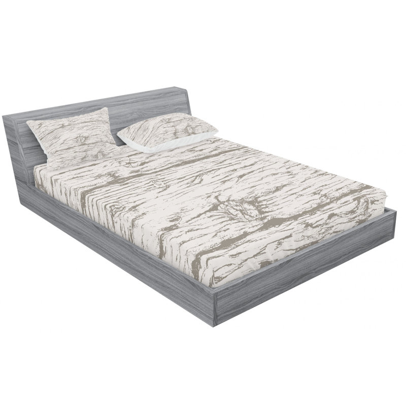 Microfiber Sheet Set, Queen Sheet Set with Fitted Sheet