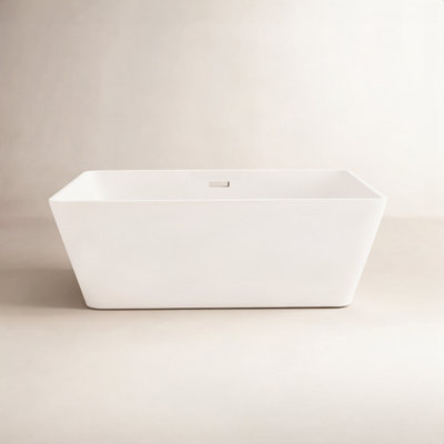 51" Acrylic Freestanding Soaking Bathtub
