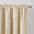 Solar Drift Velvet Blackout Window Curtain Panels Cream Set of 2