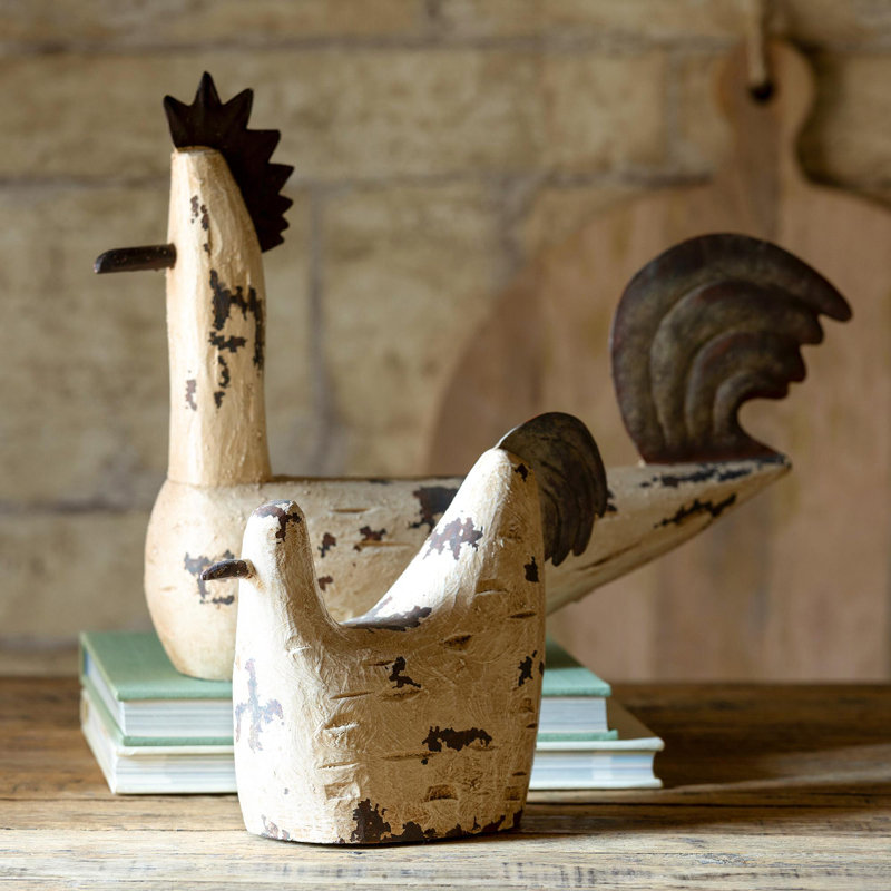 Folk Art Sussex Bantam Chicken