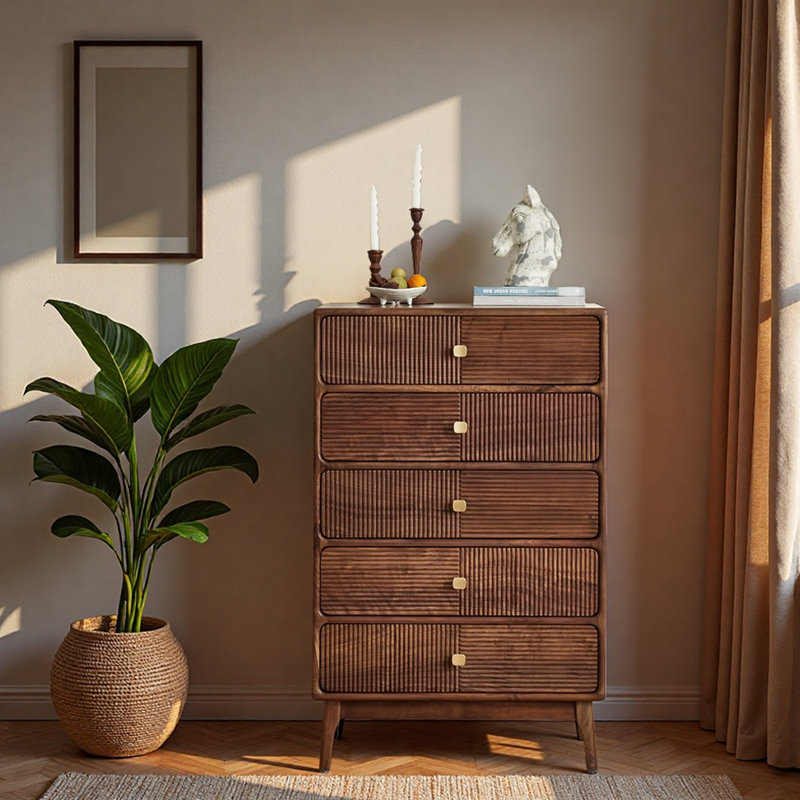 Armoire d'entrée en bois massif chinois antique