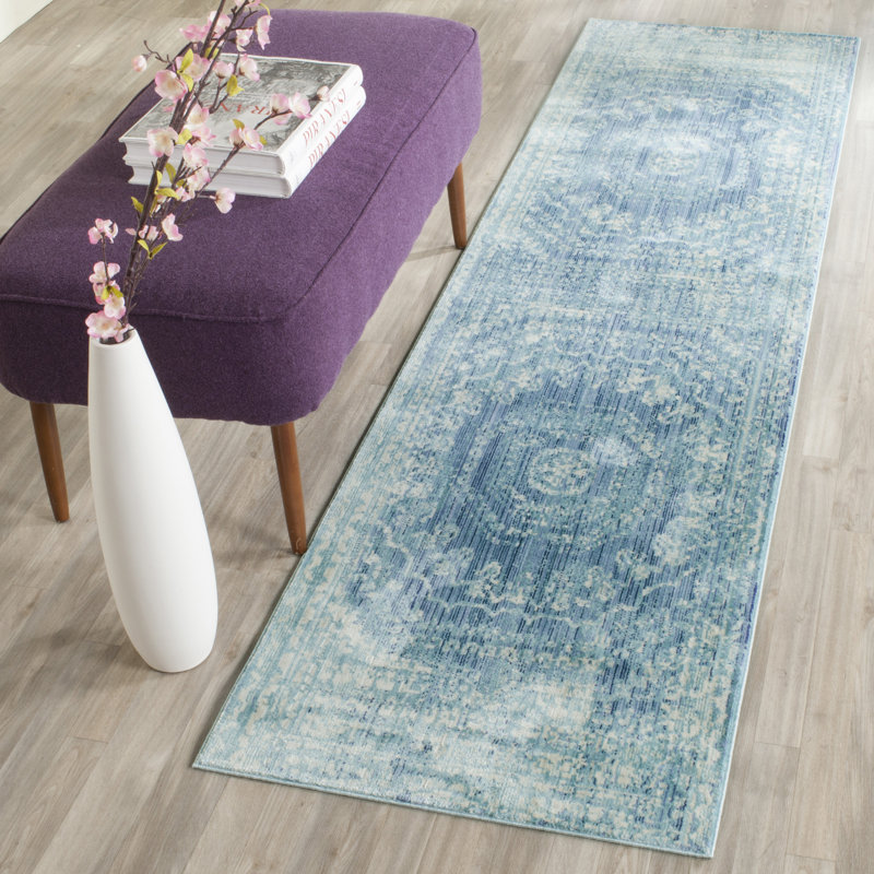 Tapis oriental performance Thanh Valencia, Tapis de couloir 2 pi 3 po x 8 pi