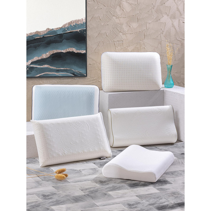 Memory Foam Medium Pillow, 16" x 26"