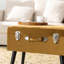Tabouret de coiffeuse en bois massif Coleridge-838921159