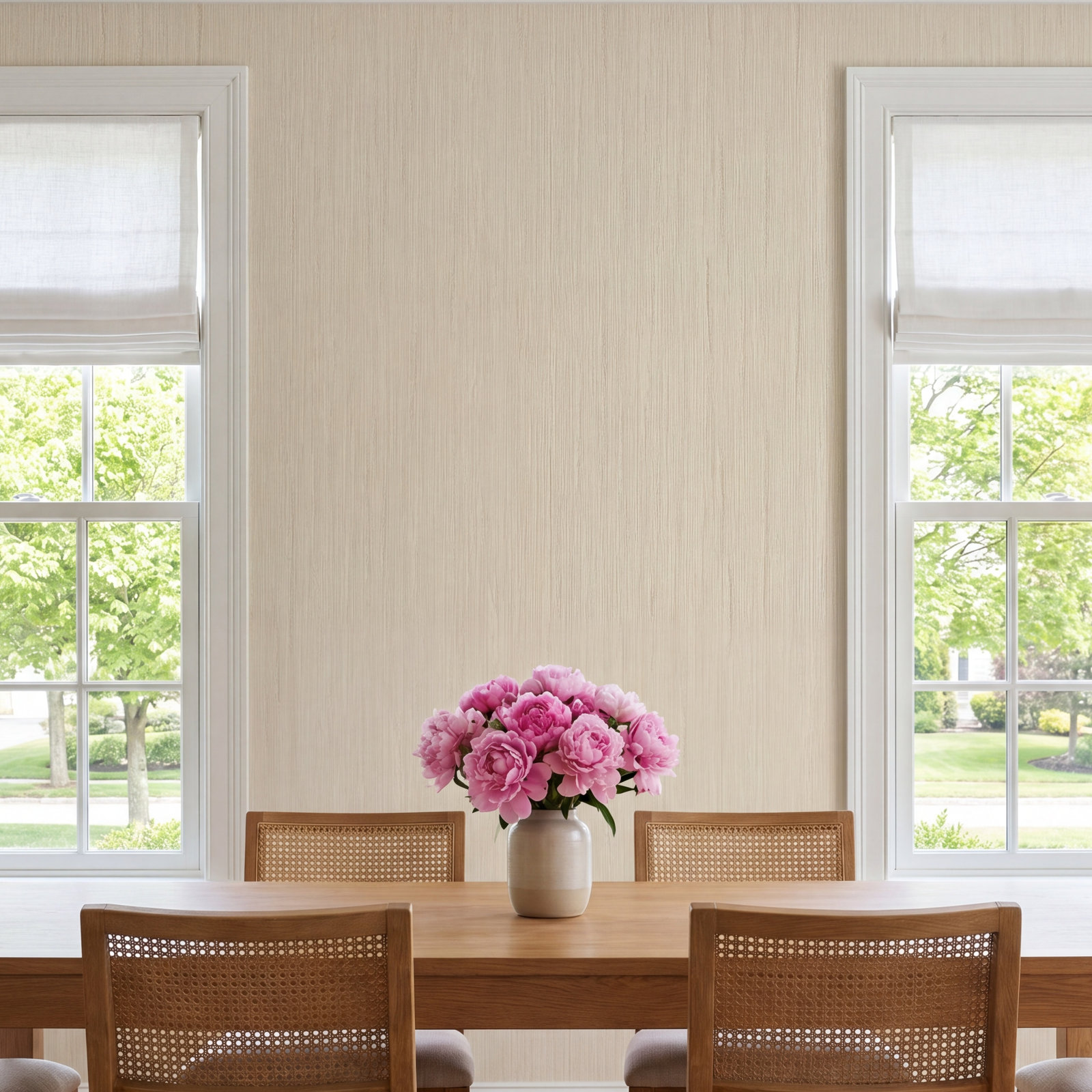 Galerie Wallcoverings Classic Italian Wallpaper Roll, Beige