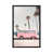 Distressed Black Framed Canvas
