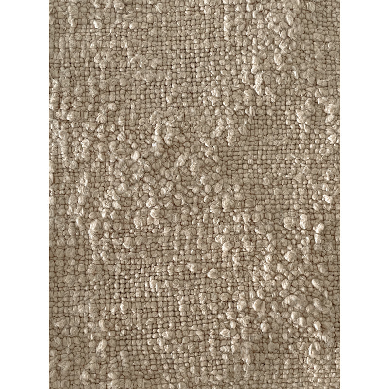 Cozy Hand Woven Throw Blanket, Beige