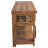 Rustic Hacienda 59" Console Table with Drawers and Lower Shelf