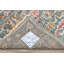 Tapis bleu sarcelle multicolore Oushak-2080174930