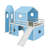 Full Size Loft Bed With Tower-316824615