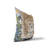 Lil Lying Leopard Flowers Slate Pillow-107792206