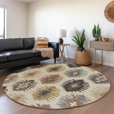 Chayden rug with non-slip backing