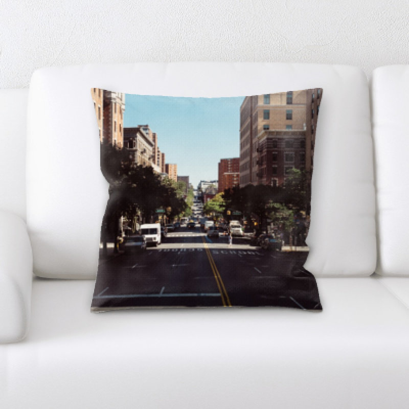 Microsuede Reversible Throw Pillow
