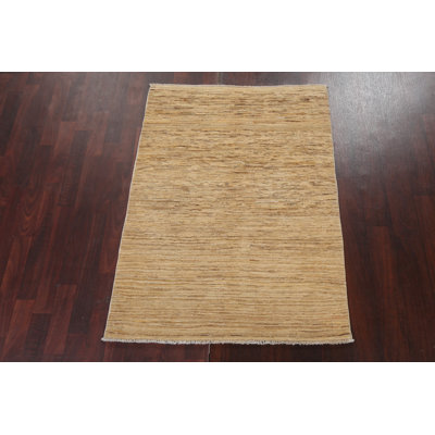 Muspell One-of-a-Kind 3'5" X 4'9" Wool Area Rug in Beige